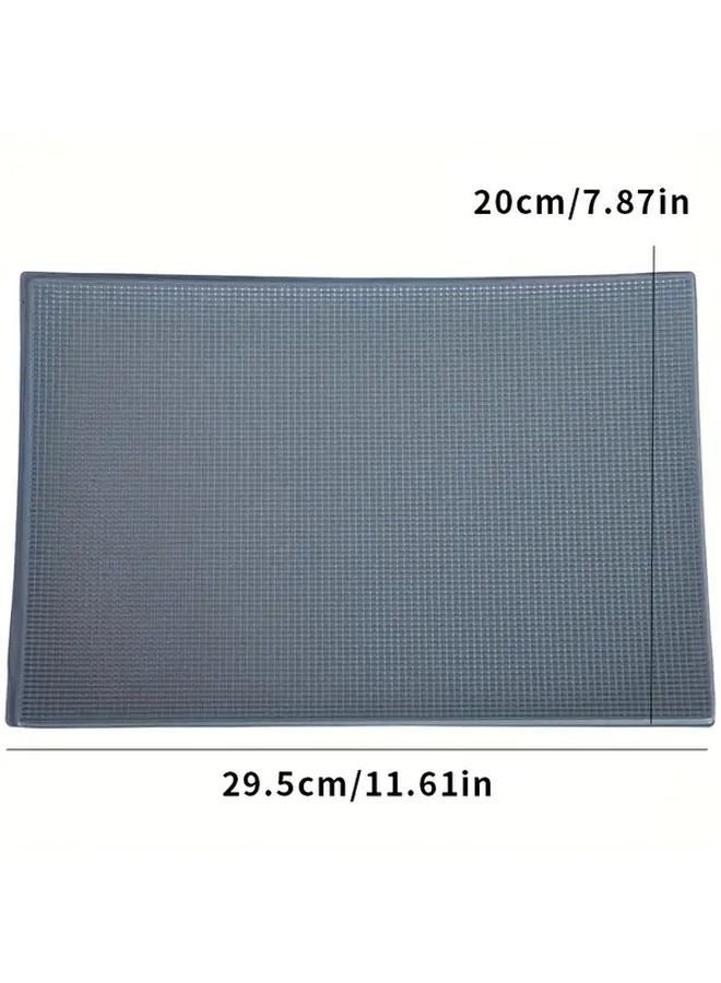1 50 Scale DIY Building Model Kit With Blue Gray PVC Roof Tiles Durable Plastic - Image 3